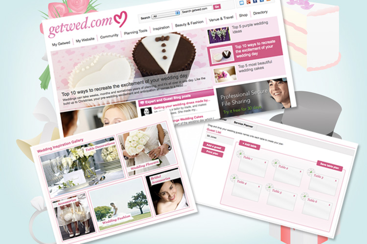 GetWed.com design